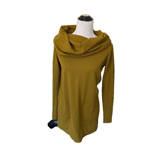 Lafayette 148 New York womens wool Pullover dark mustard size M - Picture 1 of 8